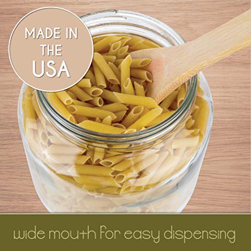 Half Gallon Mason Jar Wide Mouth
