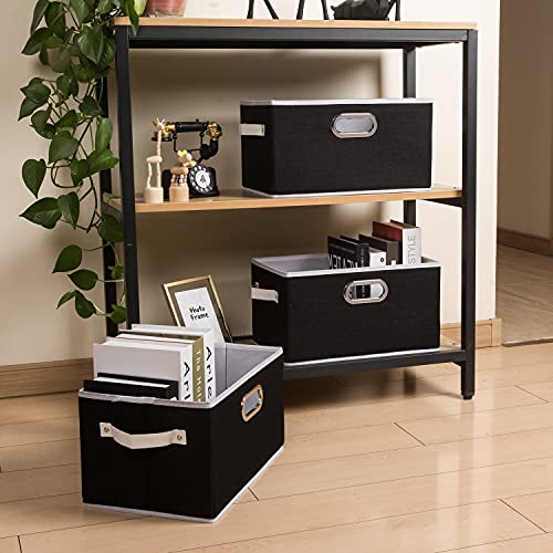 Fodable Storage Bins for Closet [3 (3 Count)