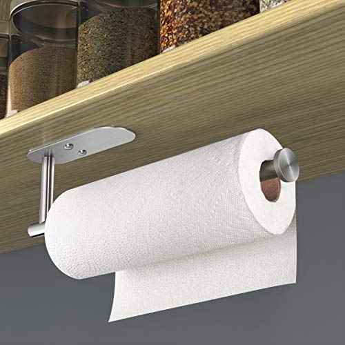 Adhesive Paper Towel Holder Under Cabinet Mount (2 Count)
