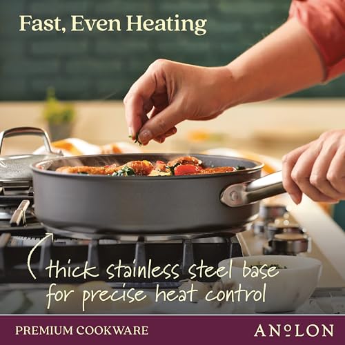 Accolade Forged Hard Anodized Nonstick Pots & Pans (12 Count)