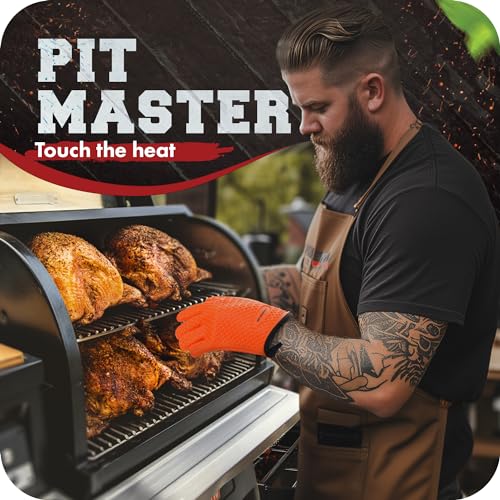 S Silicone Smoker BBQ Gloves (2 Count)