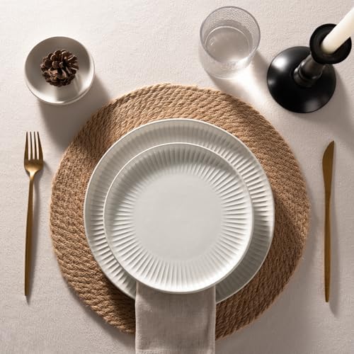 Stoneware Dinnerware Sets for 8 (24 Count)