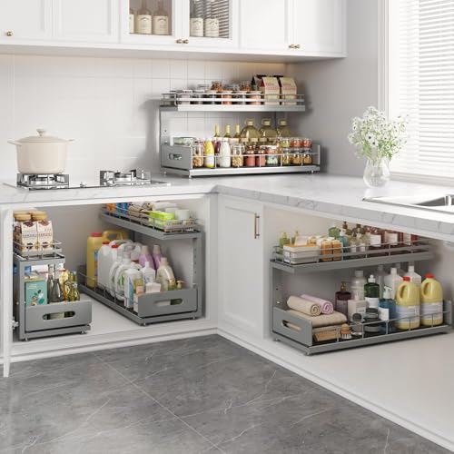 Under Sink Organizer Upgrade To Professional Rails