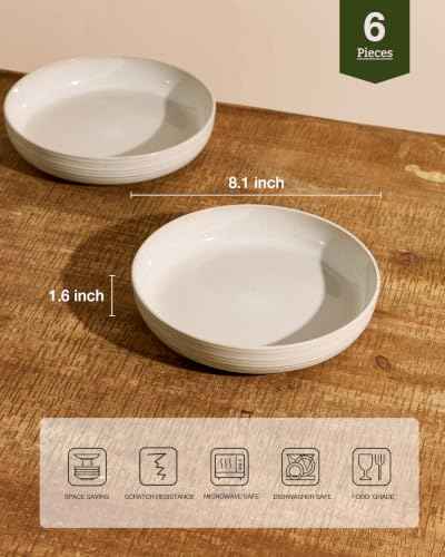 Milkyway 33 oz Pasta Bowls Set of 8 (8 Count)