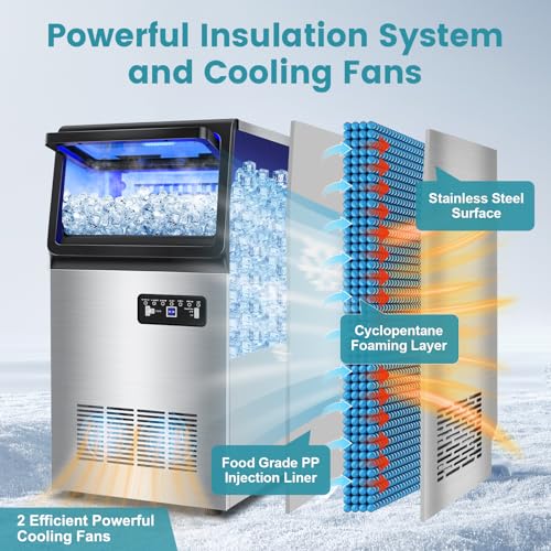 Commercial Ice Maker Machine 152LBS