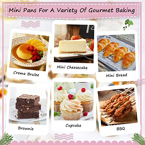 Mini Loaf Pans with Lids 100 Pack (6.8 Fl Oz)