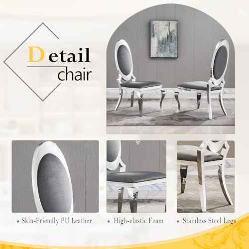 7 Piece Luxury Dining Room Set (7 Count)