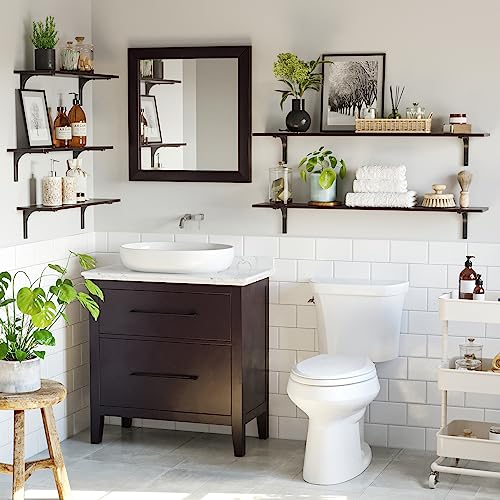 Long Wall Shelves (2 Count)