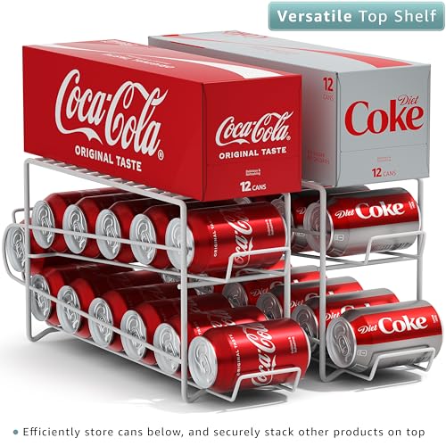 Soda Can Dispenser Rack for Fridge