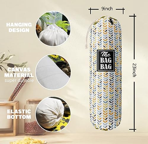 E 1 Leafage Grocery Bag Holder & Organizer