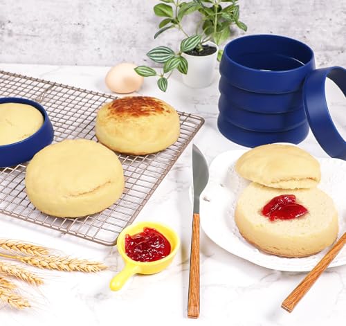 4 Inch Round English Muffin Rings