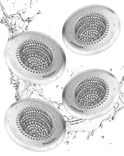 4 Pack Kitchen Sink Drain Strainer