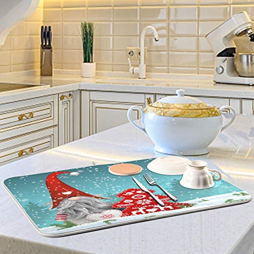 Super Absorbent Dish Drying Mat
