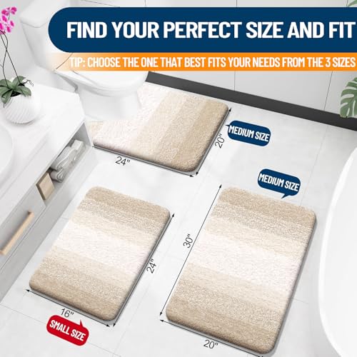 Large Bathroom Rugs 44x32