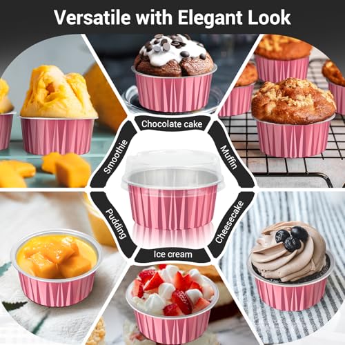 Baking Cups Aluminum Foil (60 Count)