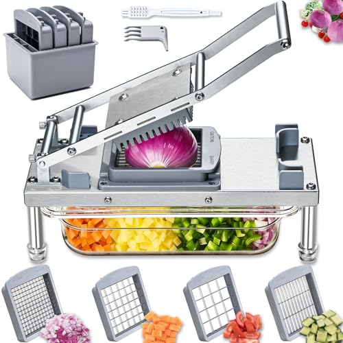 Vegetable Chopper Veggie Cutter Onion Food Potato Tomato Dicer With Blade