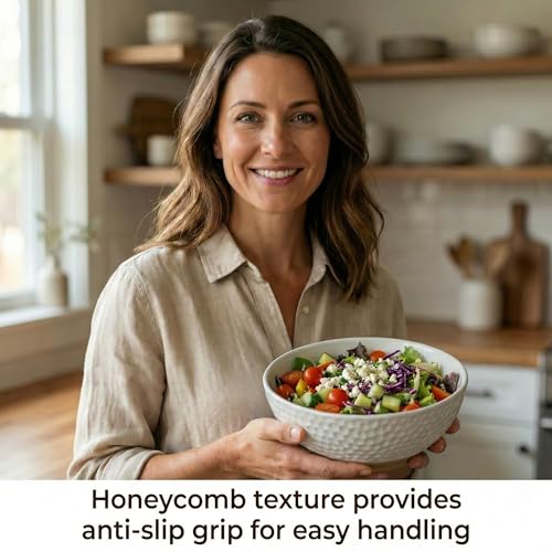 Large Ceramic Dinner Bowl Set