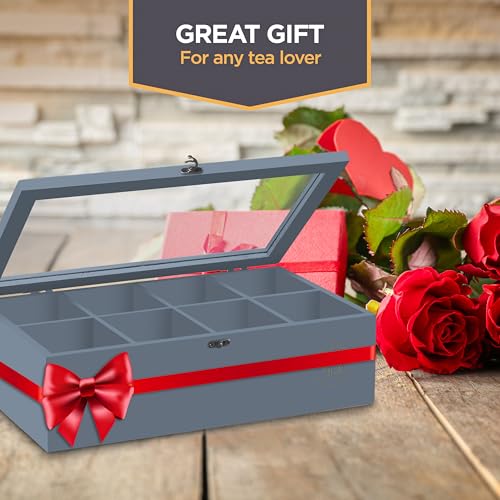 Tea Bag Organizer with Drawer