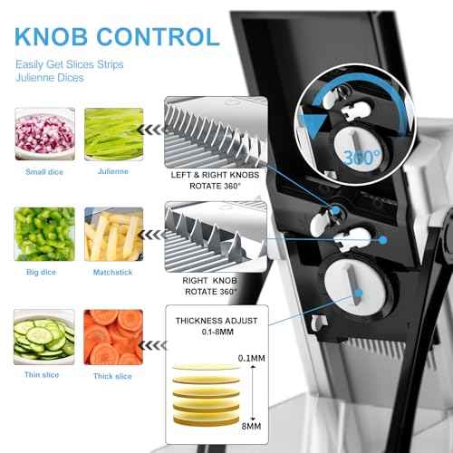 Safe Mandoline Slicer for Kitchen