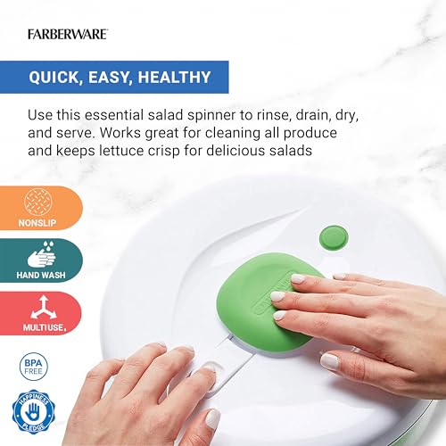 Easy to use pro Pump Spinner with Bowl