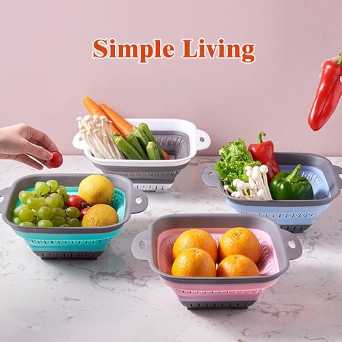 Collapsible Colander and Strainer (3 Count)