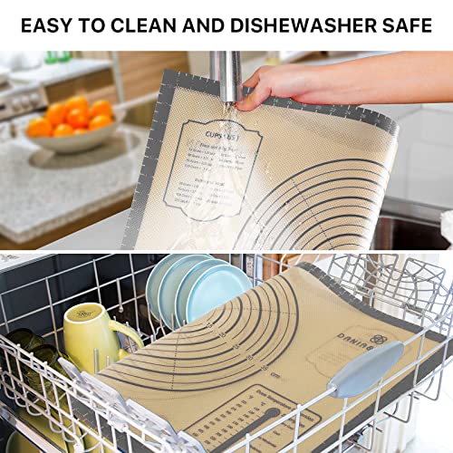 36"x24" Extra Thick Silicone Baking Mat for Pastry and Bread