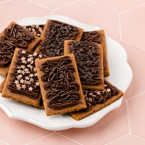 Dye Free Chocolate Sprinkles 6 Cell Variety (2.75 Ounce)
