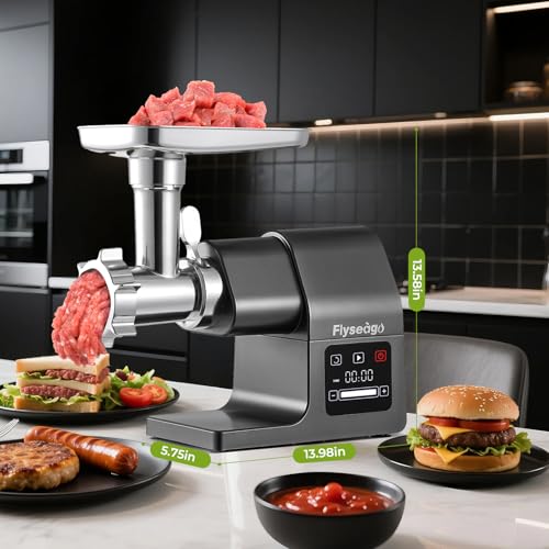 Meat Grinder Electric 3200w Digital Touch Control Multifunction