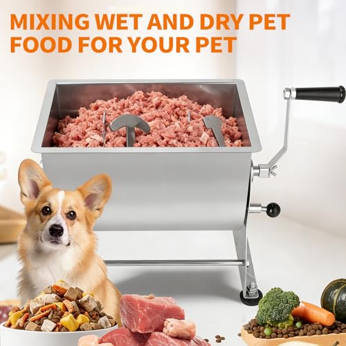 20 lb Tilting Meat Mixer for Sausage Burger Jerky