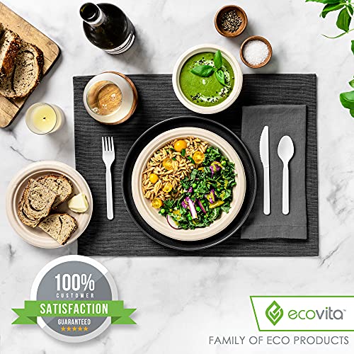 100% Compostable Paper Plates [7 in.] (150 Count)