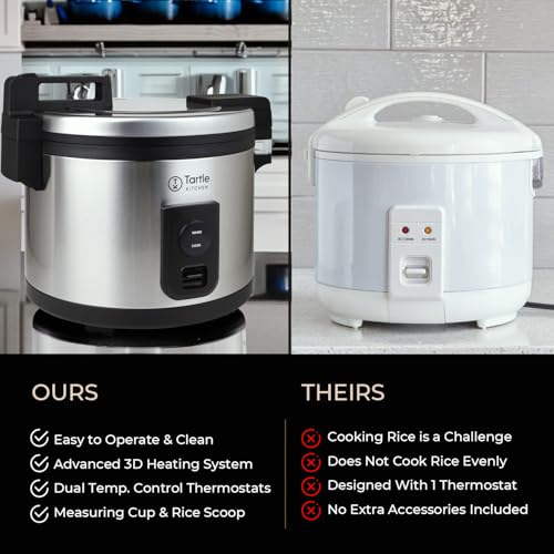 TK Commercial Rice Cooker 64 Cup