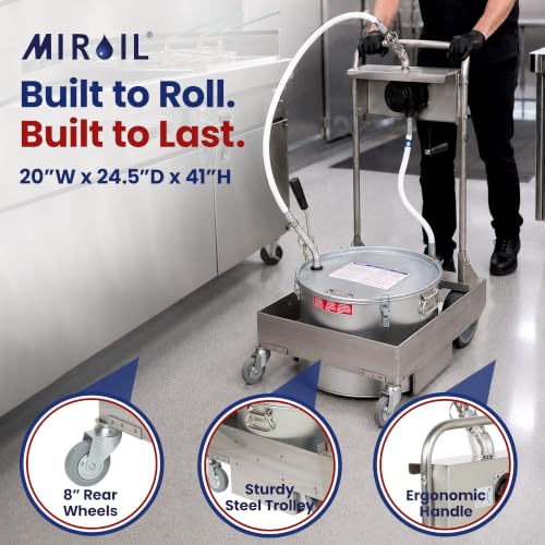 Deep Fryer Oil Filter Machine