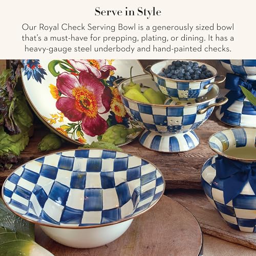 Enamel Serving Bowl