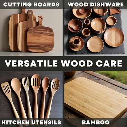 Cutting Board Cleaning Brush for Wood Boards & General Scrubbing