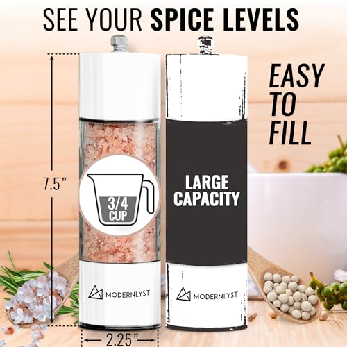 Manual Salt and Pepper Grinder Set of 2 (2 Count)
