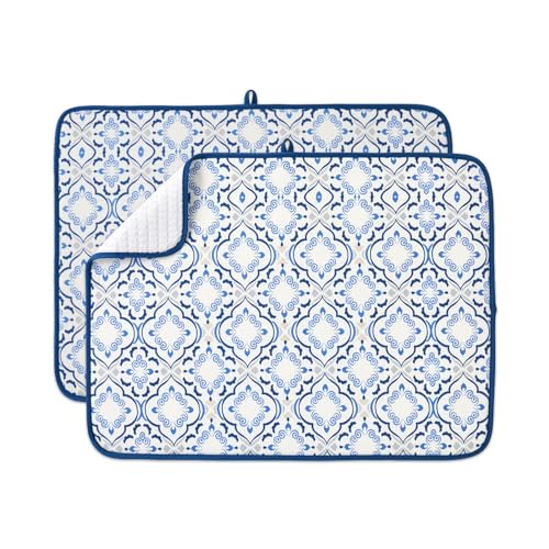 Dish Drying Mats 2 Pack (2 Count)