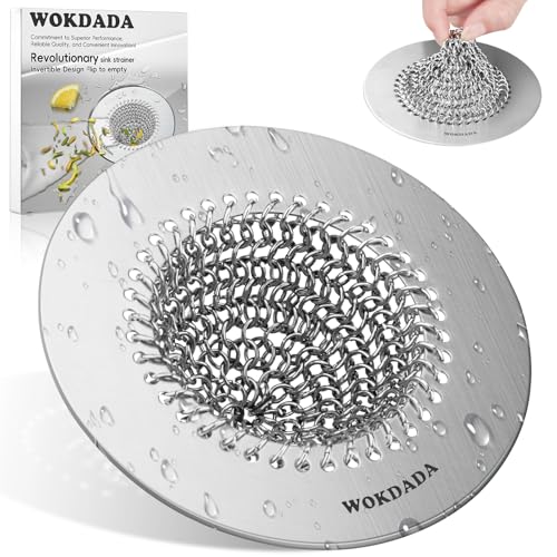 Reversible Kitchen Sink Drain Strainer