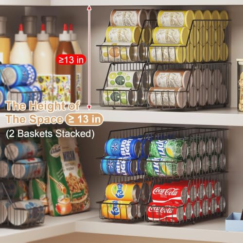 6 Pack Can Storage Organizer for Pantry