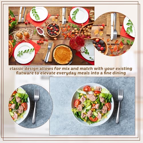 100 Pcs Metal Dinner Forks Bulk (100 Count)
