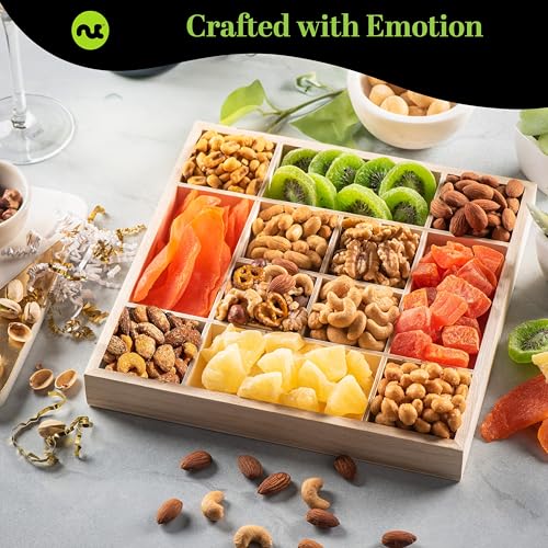 Dried Fruit & Mixed Nuts Gift Basket (32 Ounce)