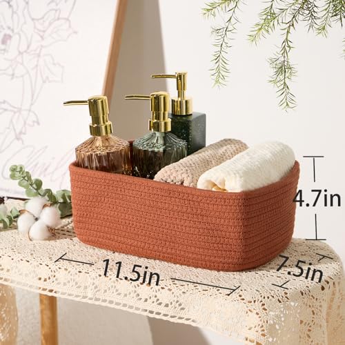 Small Storage Baskets for Organizing (3 Count)