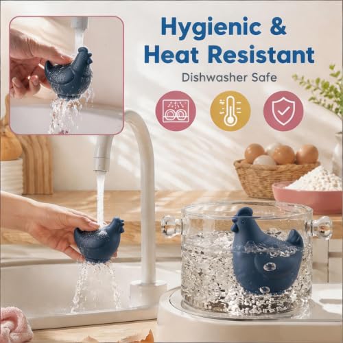 Silicone Hen Shaped Egg Yolk Separator