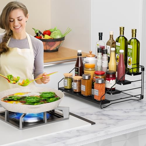 4 Tier Spice Rack Organizer for Cabinet