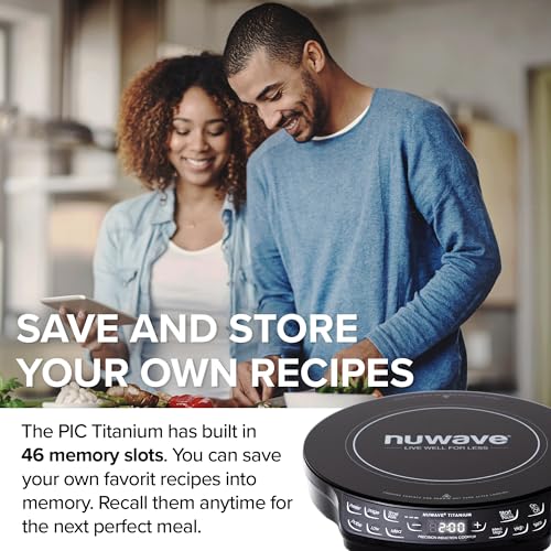 Upgraded Induction Cooktop with Patented Digital Temp Probe