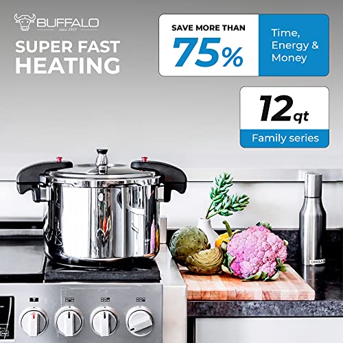 12 Quart Pressure Cooker Stainless Steel
