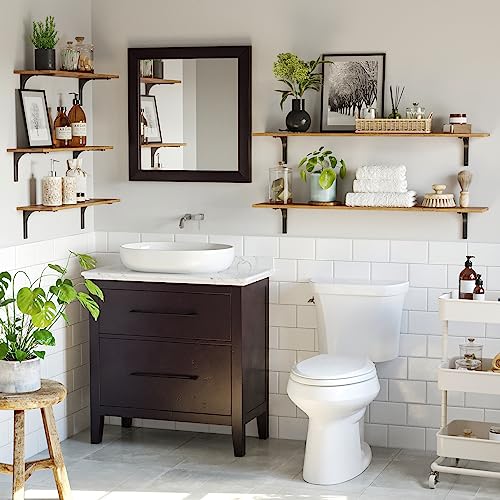 Long Wall Shelves (2 Count)