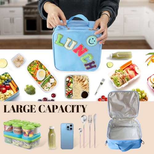 Insulated Lunch Bag With Adjustable Shoulder Strap
