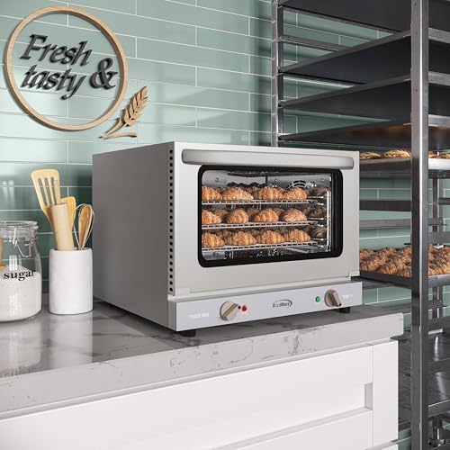 19 in. Countertop Convection Oven for Quarter