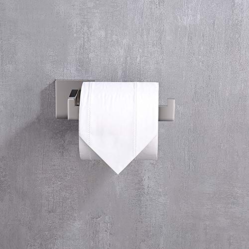 Polished Chrome Toilet Paper Holder SUS304 Stainless Steel (2 Count (1 roll each))