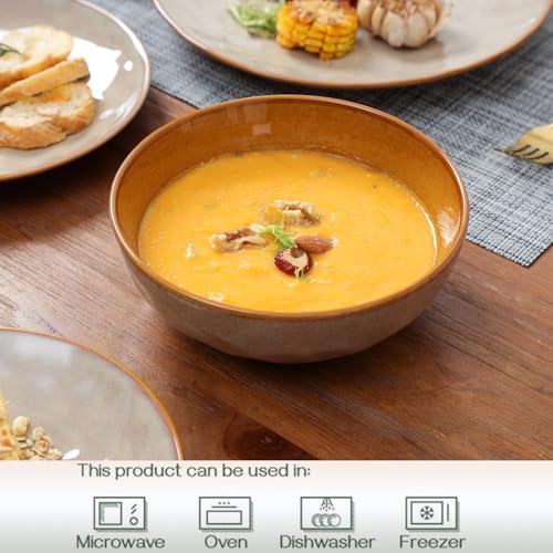 Ceramic Salad Bowls Set for Kitchen